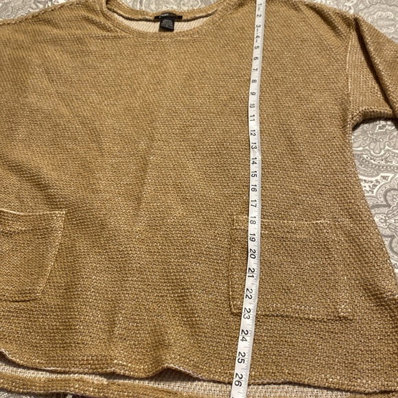 Robert Louis Women’s Short Sleeve Oversized Top Size Large with Pockets - Picture 7 of 7